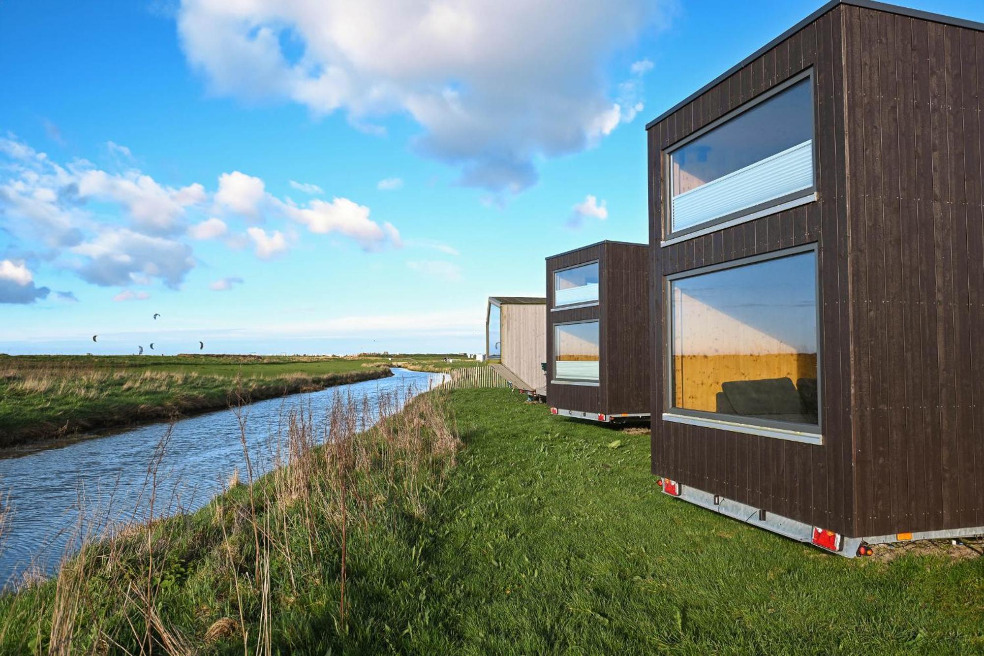 Tiny House Nature 15 Zur Meerseite - Green Tiny Village Harlesiel Carolinensiel Esterno foto